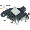 REGULADOR TOYOTA COROLLA 1.8 VVTI 2008-2011 12 90 3 TIPO MAGNETI MARELLI (GA1309)