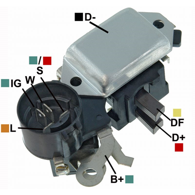 REGULADOR JAC 12 CONECTOR REDONDO 4 IG-W-L-S TIPO HITACHI