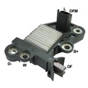 REGULADOR RENAULT DUSTER 1.6 SANDERO 1.6 LOGAN 12 HYUNDAI I10 CONECTOR VERTICAL 2 DFM-L TIPO BOSCH (GA1491)