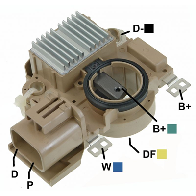 REGULADOR MAZDA 3 5 ALLEGRO MILENIO 12 2 P-D TIPO MITSUBISHI YR591