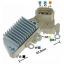 REGULADOR TOYOTA CAMRY CORONA 12 70 CONECTOR OVALADO 3 S-IG-L TIPO NIPPONDENSO