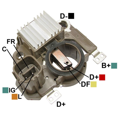 REGULADOR HONDA CIVIC 1.6 SUZUKI GRAND VITARA 4P 12V L-IG-FR-C TIPO MITSUBISHI