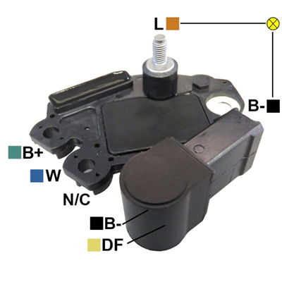 REGULADOR CHEVROLET SAIL CORSA EVOLUTION 12 TORNILLO TIPO VALEO (GA1808-GA1825)