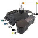 REGULADOR CHEVROLET SAIL CORSA EVOLUTION 12 TORNILLO TIPO VALEO (GA1808-GA1825)