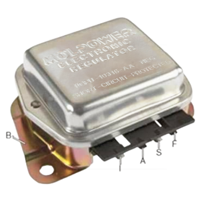 REGULADOR FORD UNIVERSAL 12V 90 EXTERNO 4 TIPO MOTORCRAFT REFORZADO (GA1529) GR540