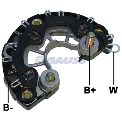 RECTIFICADOR FIAT PALIO 90AMP 6X35A AVALANCHE (ZENER) (GA220 GA225 GA239 GA240 GA261 GA265 GA281 GA391) TIPO BOSCH