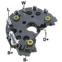 RECTIFICADOR MB MERCEDES BENZ 90AMP 6X50A AVALANCHE (ZENER) TRIDIODO 112MM (GA211) TIPO BOSCH