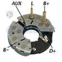 RECTIFICADOR FORD ESCORT 20 XR3 95AMP 8X35A M8X50 M5X45 TRIDIODO 113MM (GA028 GA034) TIPO BOSCH