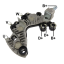 RECTIFICADOR HYUNDAI I10 KIA PICANTO ION 75AMP 6X35A M8X16MM TRIDIODO (GA907) TIPO VALEO