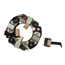 PORTAESCOBILLAS ARRANQUE DENSO TOYOTA 4,5 RELACION /CHEVROLET LUV 2,3 CUADRADO | REF: IR81043, MCP-240B-4, HD-240B, 10721C