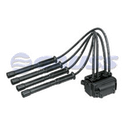 BOBINA ENCENDIDO RENAULT TWINGO 1.2 CON CABLES 4P GC4401  GC4911