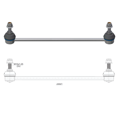 BIELETA BARRA ESTAB. DEL SUZUKI GRAND VITARA SZ