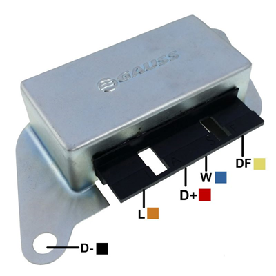 REGULADOR FORD UNIVERSAL 12V 90AMP NANO 12 90 EXTERNO 4 TIPO MOTORCRAFT (GA1529)