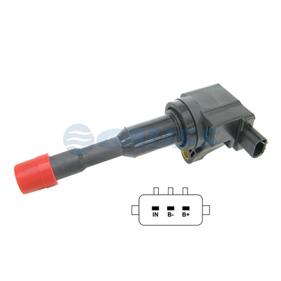 BOBINA ENCENDIDO HONDA FIT  1.4L 02 08 8 VALVULAS TRASERA 3P GC4108 SD-5131