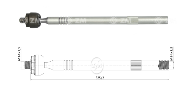 TERMINAL AXIAL CITROEN C4 PEUGEOT 307