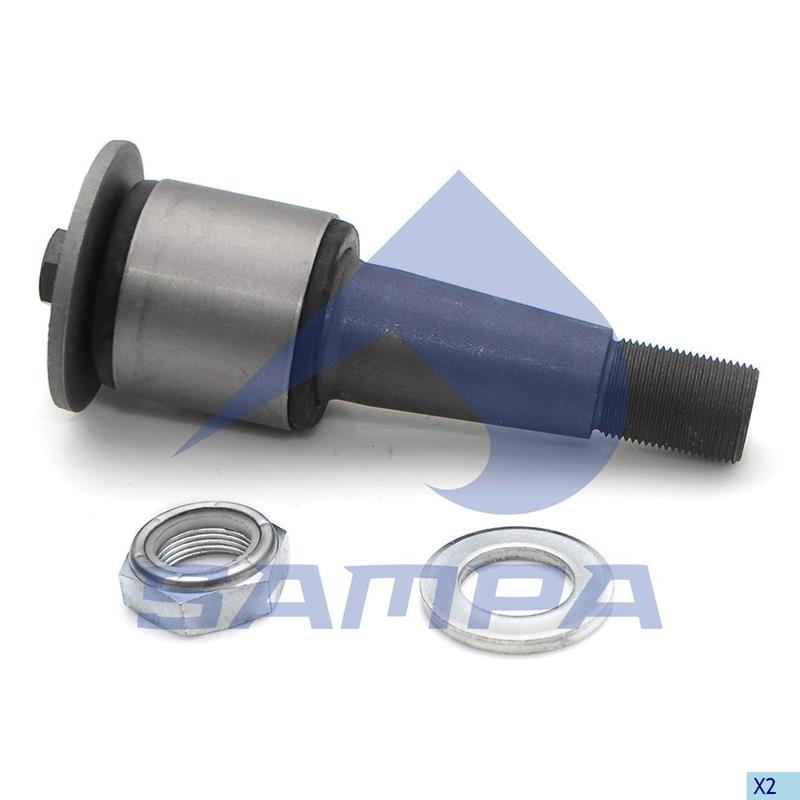 BUJE TIPO ZANAHORIA TEMPLETE SUSPENSION 2 3/4" FREIGHTLINER HENDRICKSON KENWORTH 44697S 