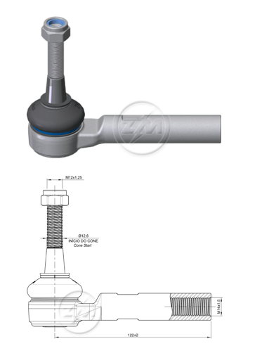 TERMINAL EXTERNA DODGE JOURNEY JEEP COMPASS