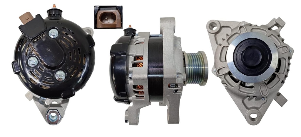 ALTERNADOR TOYOTA HILUX 2.8 2016 ADELANTE 12V 90AMP 7PK PROTOCOLO LIN F000BL0131 0124315033 0124315034 F000BL01A1 27060-0L170B ZEN41005