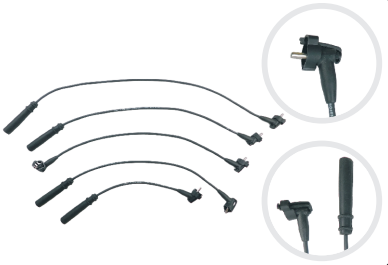 CABLE ENCENDIDO TOYOTA HILUX 22R  1993 - 2000  2.4L