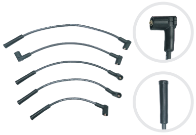 CABLE ENCENDIDO SKODA FELICIA, COMBI 1994-2001 1.3L 8V