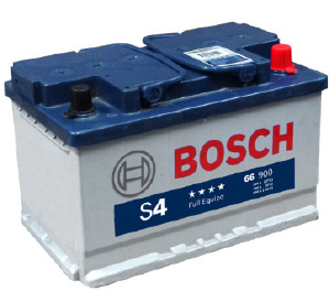 BATERIA BOSCH ECU S4 HIGH POWER 1100 AMP- 70 Ah CAJA 48I (1100-HP-48-I) L 27,6 AN 17,4 AL 17,5 CM 16,40 Kg