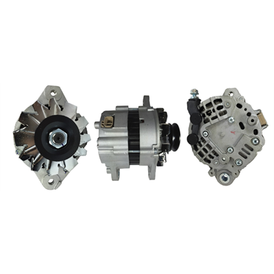ALTERNADOR MITSUBISHI FUSO 24V 80AMP FOOT A FOOT 80MM 2PINES P: 2V T:MITSUBISHI V:EXT