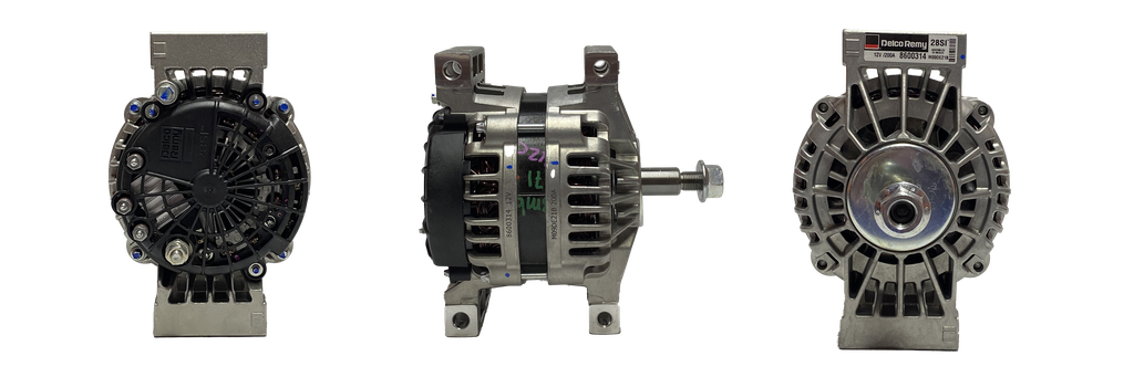 ALTERNADOR 28SI 12V 200AMP PAD MOUNT BASE CUADRADA NEW