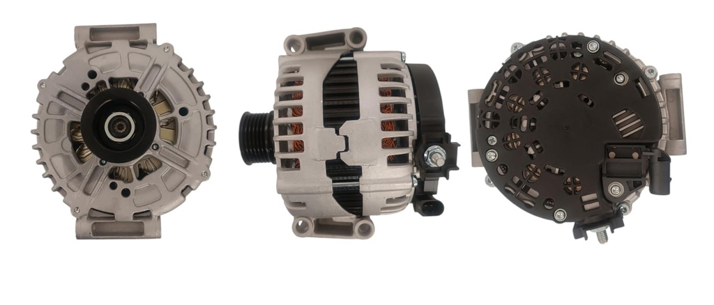 ALTERNADOR MERCEDES BENZ ML320, ML350, E-350, 2 PINES 12V 220 AMP SEÑAL LIN ID:48 P:6PK T:BOSCH  0121813120﻿