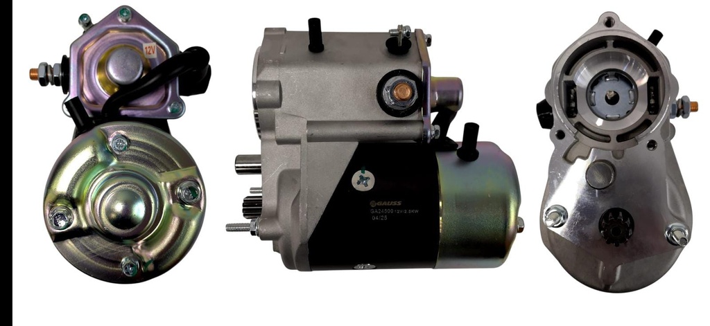 ARRANQUE NIPONDENSO SIN CHOROTE UNIVERSAL HINO NPR CUMMINS DELTA PERKINS RELACIONADO 12V T13 3.5KW S:HORARIO