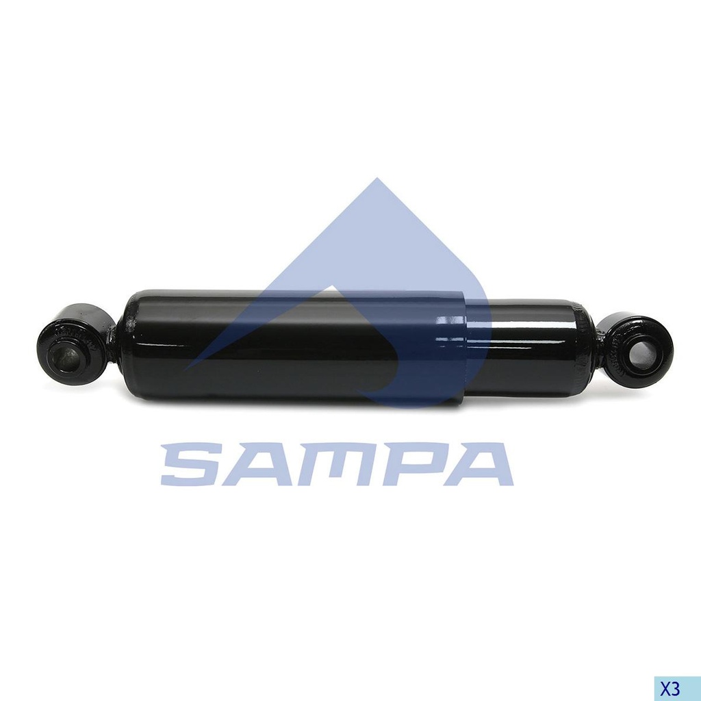 AMORTIGUADOR DELANTERO INTER DOBLE TROQUE 7600