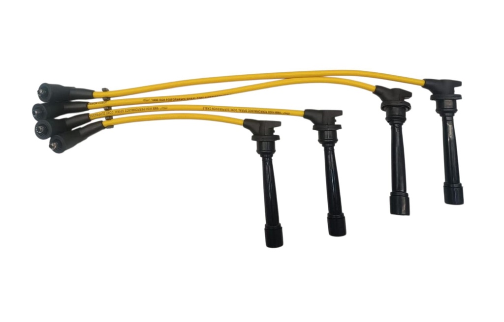 CABLE ENCENDIDO CHEVROLET CORSA CON PROTECTOR 1996-2007 1.3L 1.4L 1.6L 8V AMARILLO