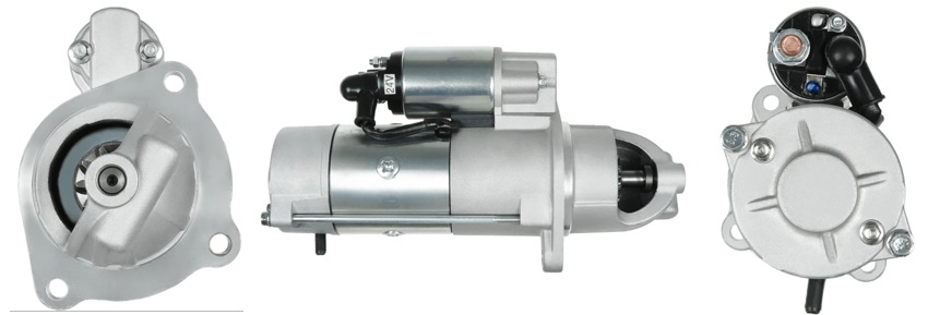 ARRANQUE FOTON 24V, 10 DIENTES, 3 HUECOS, TIPO CUMMINS