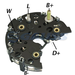 [07GA1739] RECTIFICADOR MB MERCEDES BENZ 120AMP 8X35A AVALANCHE (ZENER) TRIDIODO Y CAPACITORTIPO BOSCH
