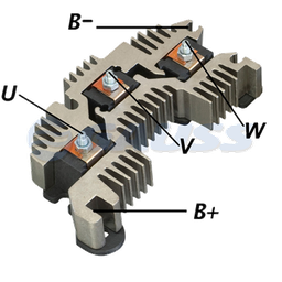 [07GA1802] RECTIFICADOR P900 KODIAK 120AMP 6X50A AVALANCHE (ZENER) (GA408) TIPO DELCO