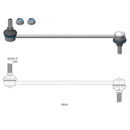 [51ZM-37011675] BIELETA BARRA ESTAB. DEL HYUNDAI ACCENT IV 12 17 TUCSON 14 19 VELOSTER 11 17 IX35 13 15 KIA CERATO 14 19 RIO III IV SOUL II NISSAN