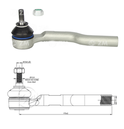 [51ZM-27011643] TERMINAL EXTERNA DIRECCION HONDA CITY FIT