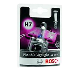 [CB1987301137] BOMBILLO HALOGENO H7 PX26D 12V 55W FARO GIGALIGHT PLUS 150% PREMIUM BLISTER X 1 1987301137 64210NL-HCB