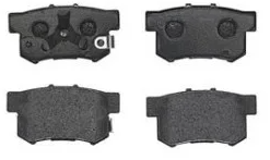 [FP0986BB0388] PASTILLA  FRENO TRAS SM FMSI 7418-D1086 HONDA ACCORD CROSSTOUR 05-13 ;CIVIC LX/ALW/AT 1.8 2014,ODYSSEY 1995,CRV 2.4 16V 4X4 07-17 SUZUKI KIZASHI 2010-2013 ; GREAT WALL HOVER H6 2012.SM FMSI 7418-D1086