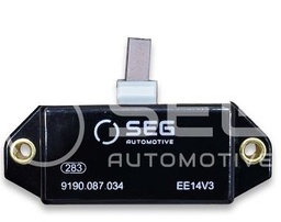 [619190087034] REGULADOR ALTERNADOR 14V CHEVROLET CHEVETE, MONZA, LUV, TIPO BARCO