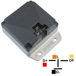 [07GA005] REGULADOR SCANIA VOLVO UNIVERSAL 24 55 EXTERNO CON PILOTO 4 TIPO BOSCH (GA1001-GA1003)