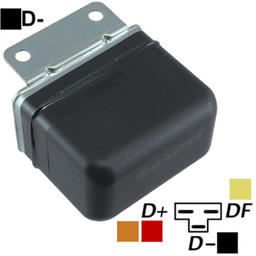 [07GA013] REGULADOR FIAT CATERPILLAR KOMATSU FIAT ALLIS TRACTOR 24 45 EXTERNO 3 TIPO BOSCH (GA1374)