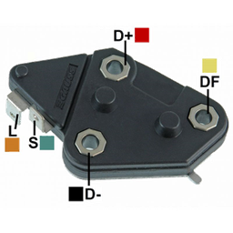 [07GA203] REGULADOR CHEVROLET MONZA 12 65 CURVO 2 TIPO DELCO