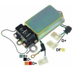 [07GA540] REGULADOR FORD TRACTOR LUCAS 12 65 3 PINES 4 CABLES TIPO LUCAS