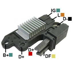 [07GA602] REGULADOR CHERY QQ 1.6 12 2 CONEXIONES IG-L TIPO CHERY (GA1602)