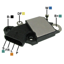 [07GA714] REGULADOR CATERPILLAR 24SI 24 CONECTOR 4 S-FR-L-P TIPO DELCO