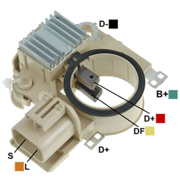 [07GA797] REGULADOR MITSUBISHI FUSO CANTER TRUCK 12 2 L-S TIPO MITSUBISHI (GA1387) IVR942