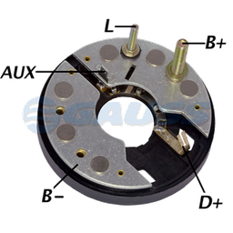 [07GA1089] RECTIFICADOR CHEVROLET CORSA FORD FESTIVA VW VOLKSWAGEN GOL PARATI 75AMP 6X35A112MM(GA039 GA040) TIPO BOSCH