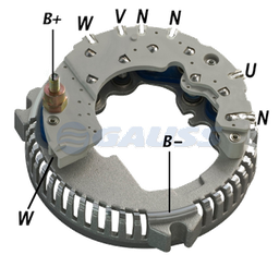 [07GA1202] RECTIFICADOR FORD 150 EXPLORER 130AMP 8X50A CAPACITOR 147MM(GA812 GA892) TIPO FORD