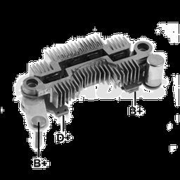 [07GA1358] RECTIFICADOR HYUNDAI ACCENT 1.5 97-98 ELANTRA 1.8 TIBURON 2.0 95A 8X35A 90MM CON CAPACITOR 95AMP TIPO MANDO 3730022200