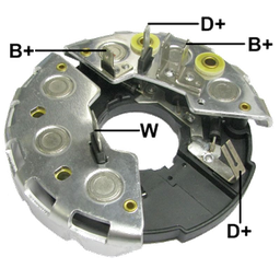 [07GA1506] RECTIFICADOR VW VOLKSWAGEN BMW MB MERCEDES BENZ 65AMP 6X35A PLATO TRIDIODO TIPO BOSCH